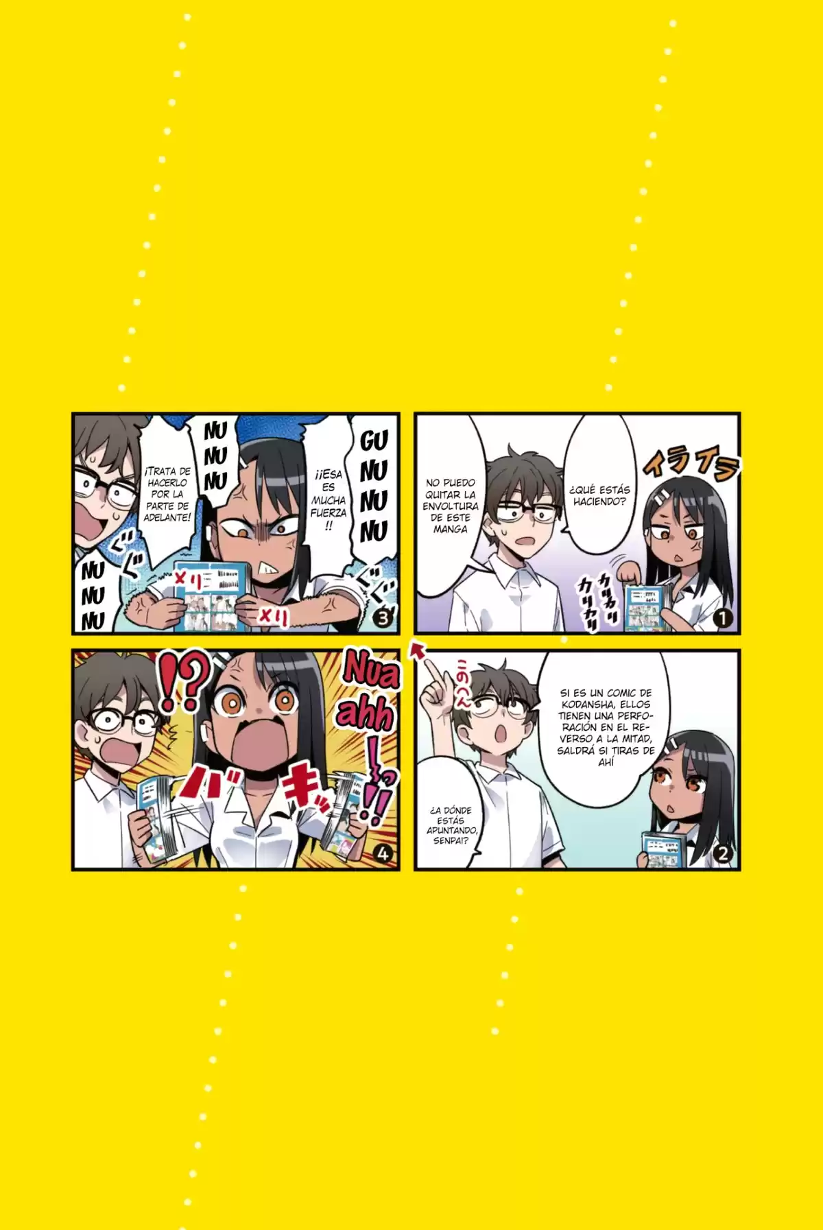 Ijiranaide, Nagatoro-san Capitulo 24.3: ¡Trata de hacerlo por la parte de adelante! página 2