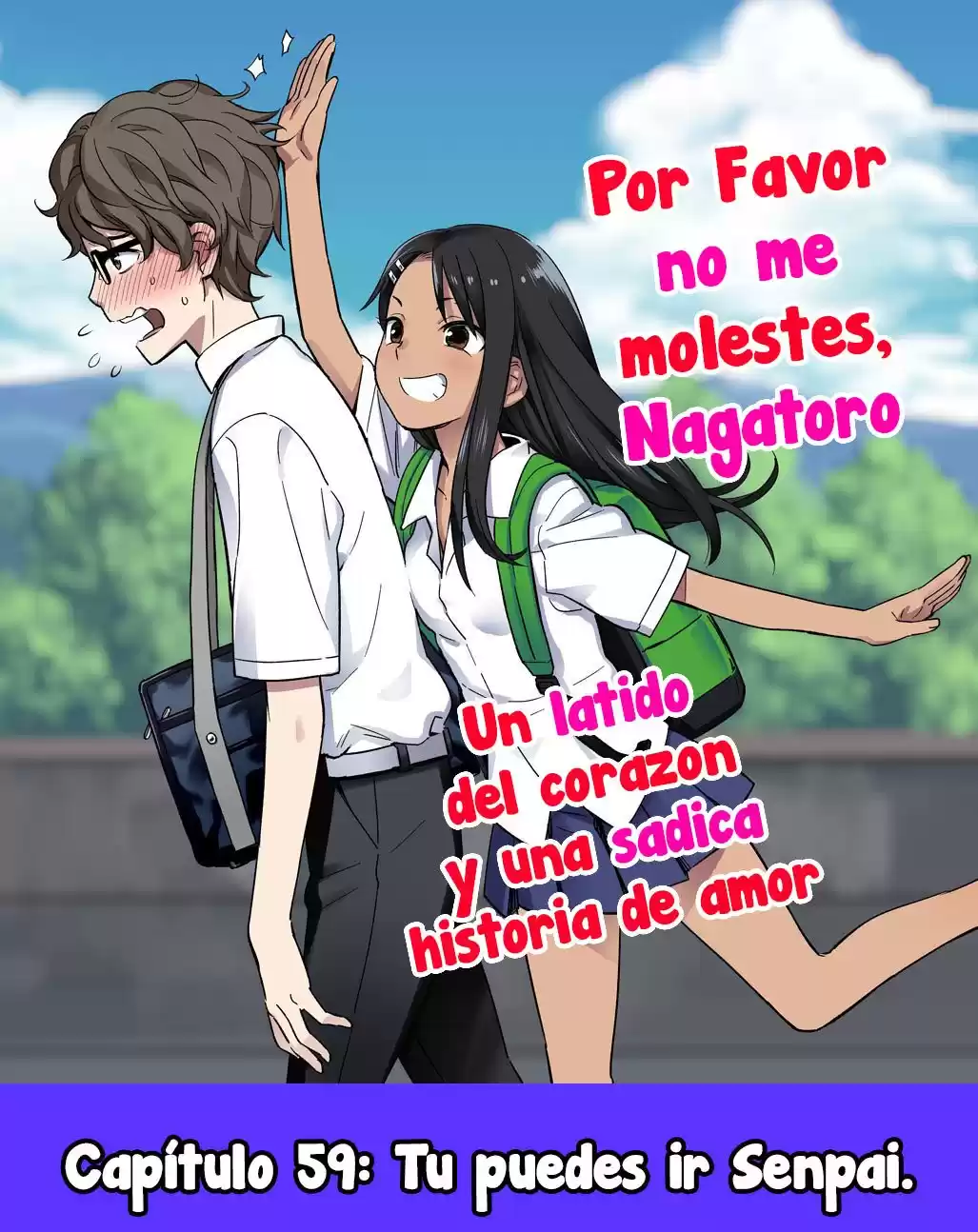 Ijiranaide, Nagatoro-san Capitulo 60: Senpai, tu puedes ir . página 1