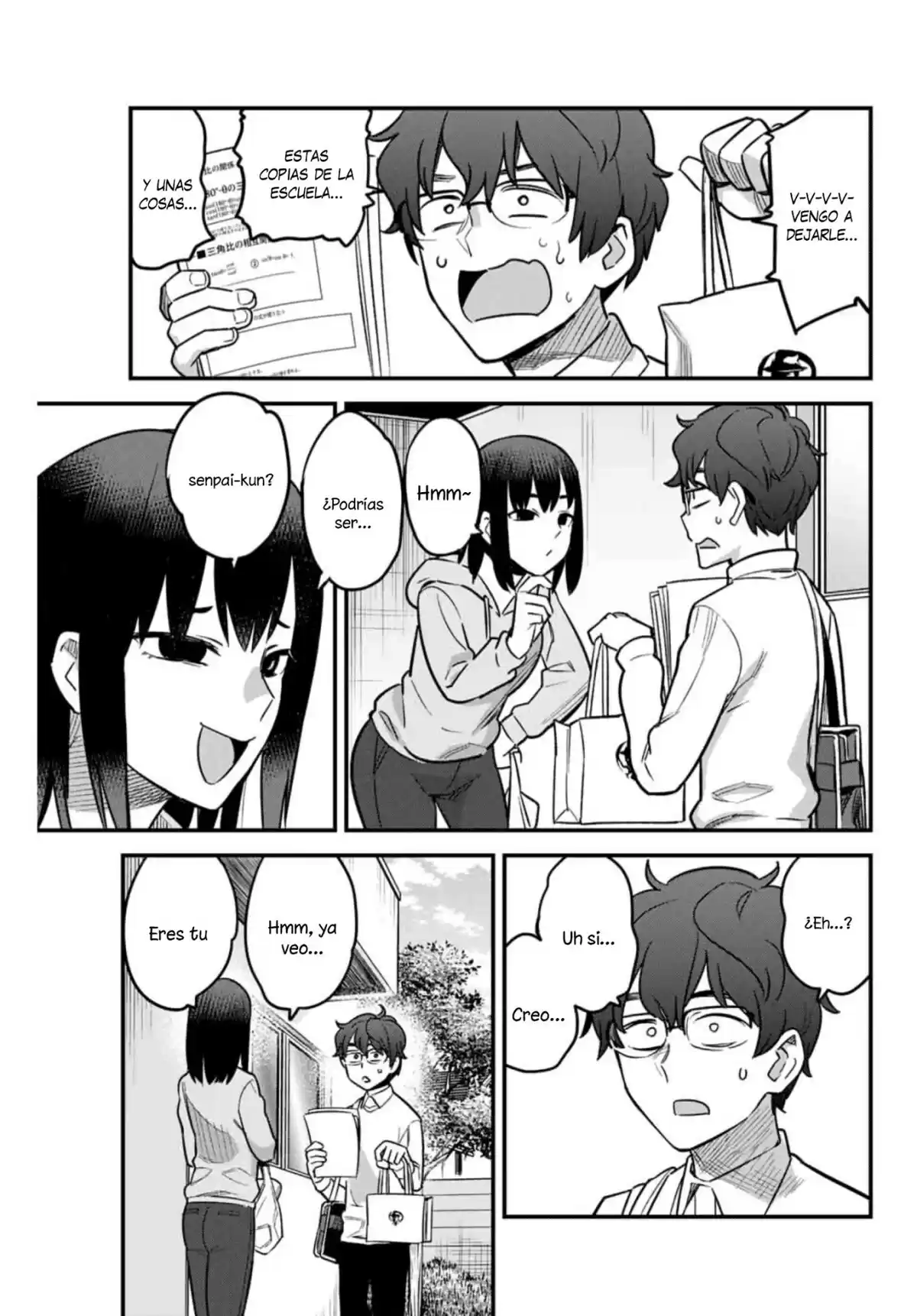 Ijiranaide, Nagatoro-san Capitulo 60: Senpai, tu puedes ir . página 14