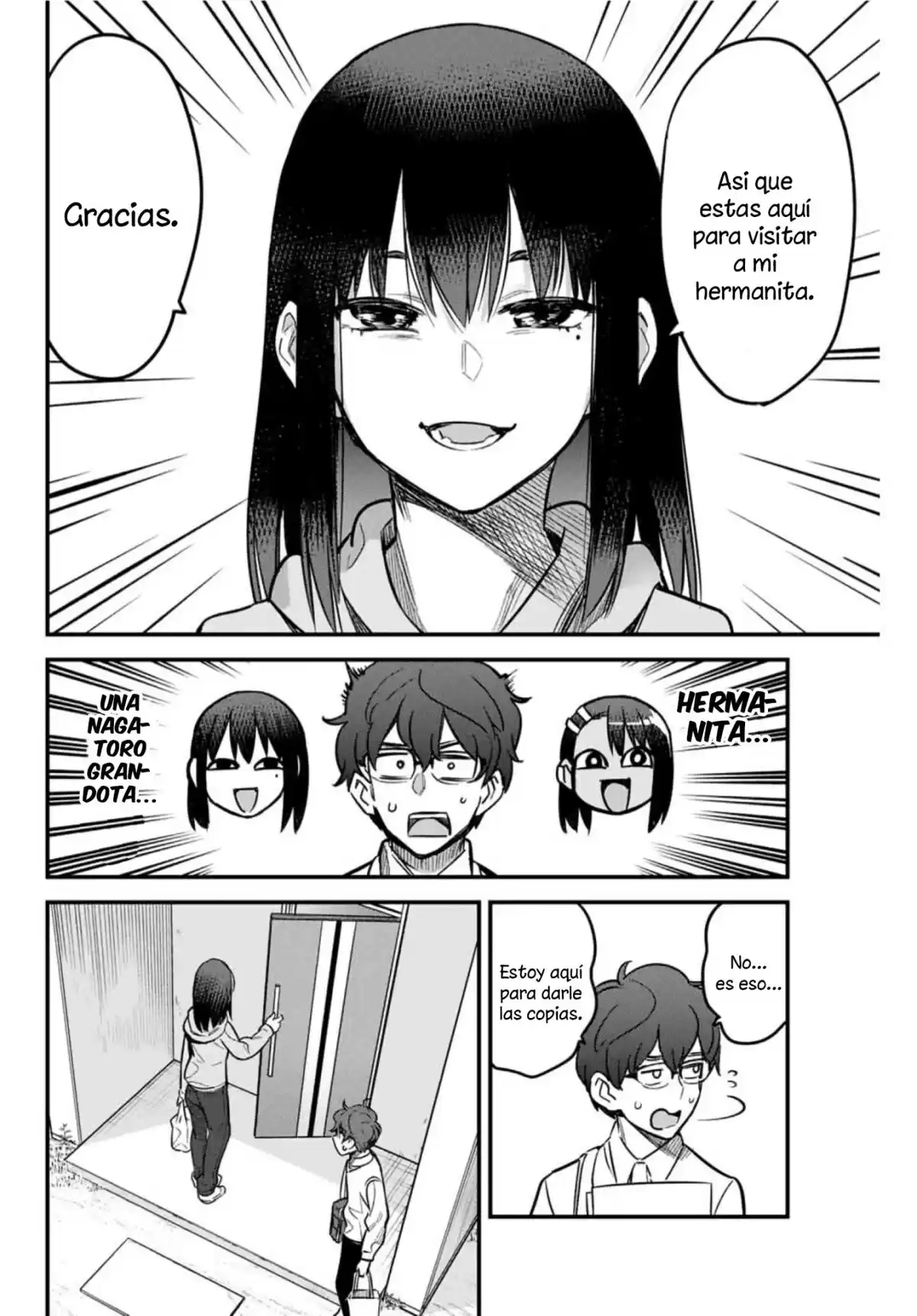 Ijiranaide, Nagatoro-san Capitulo 60: Senpai, tu puedes ir . página 15