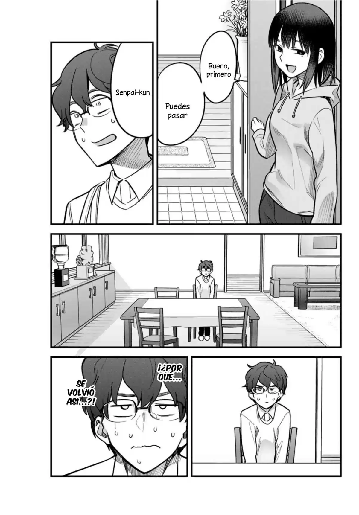 Ijiranaide, Nagatoro-san Capitulo 60: Senpai, tu puedes ir . página 16