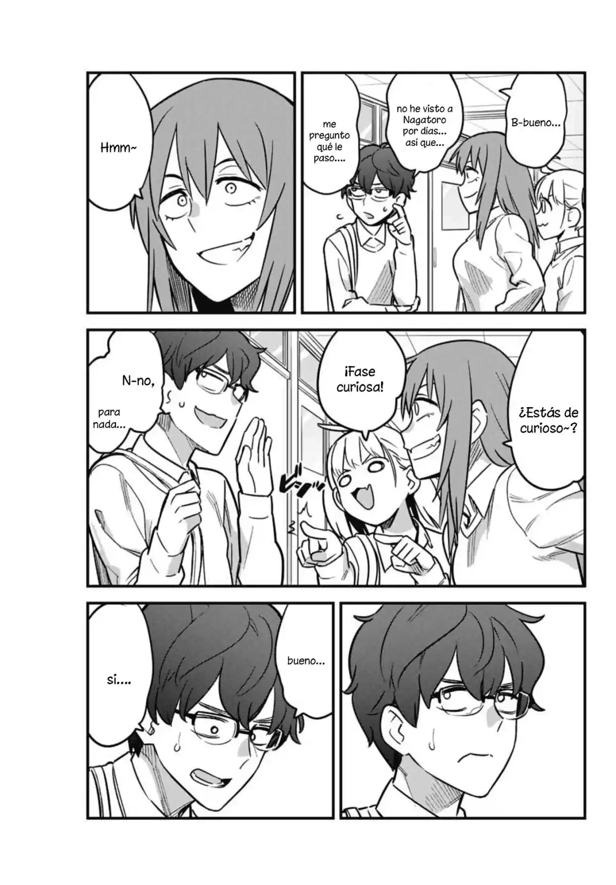 Ijiranaide, Nagatoro-san Capitulo 60: Senpai, tu puedes ir . página 8