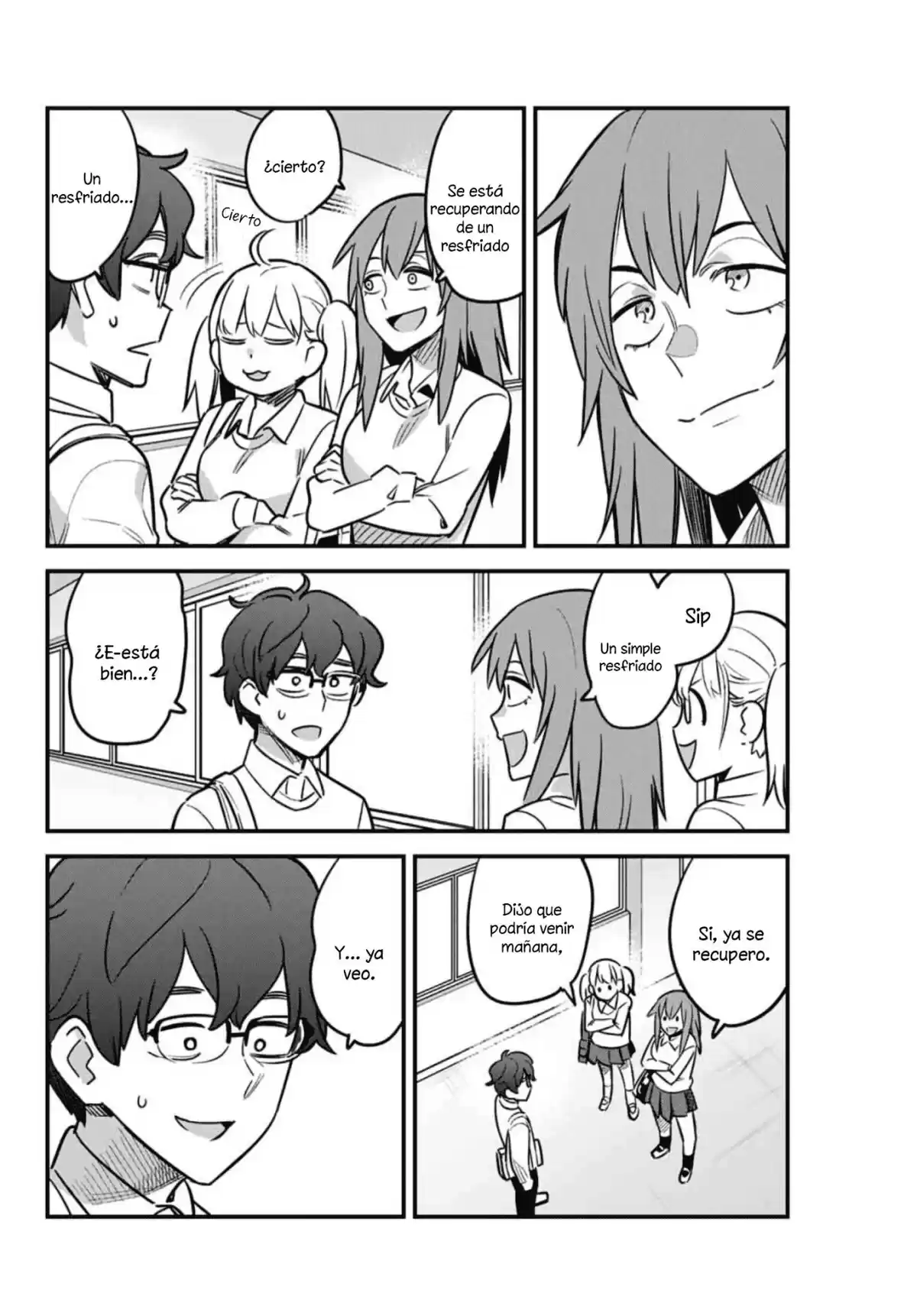 Ijiranaide, Nagatoro-san Capitulo 60: Senpai, tu puedes ir . página 9