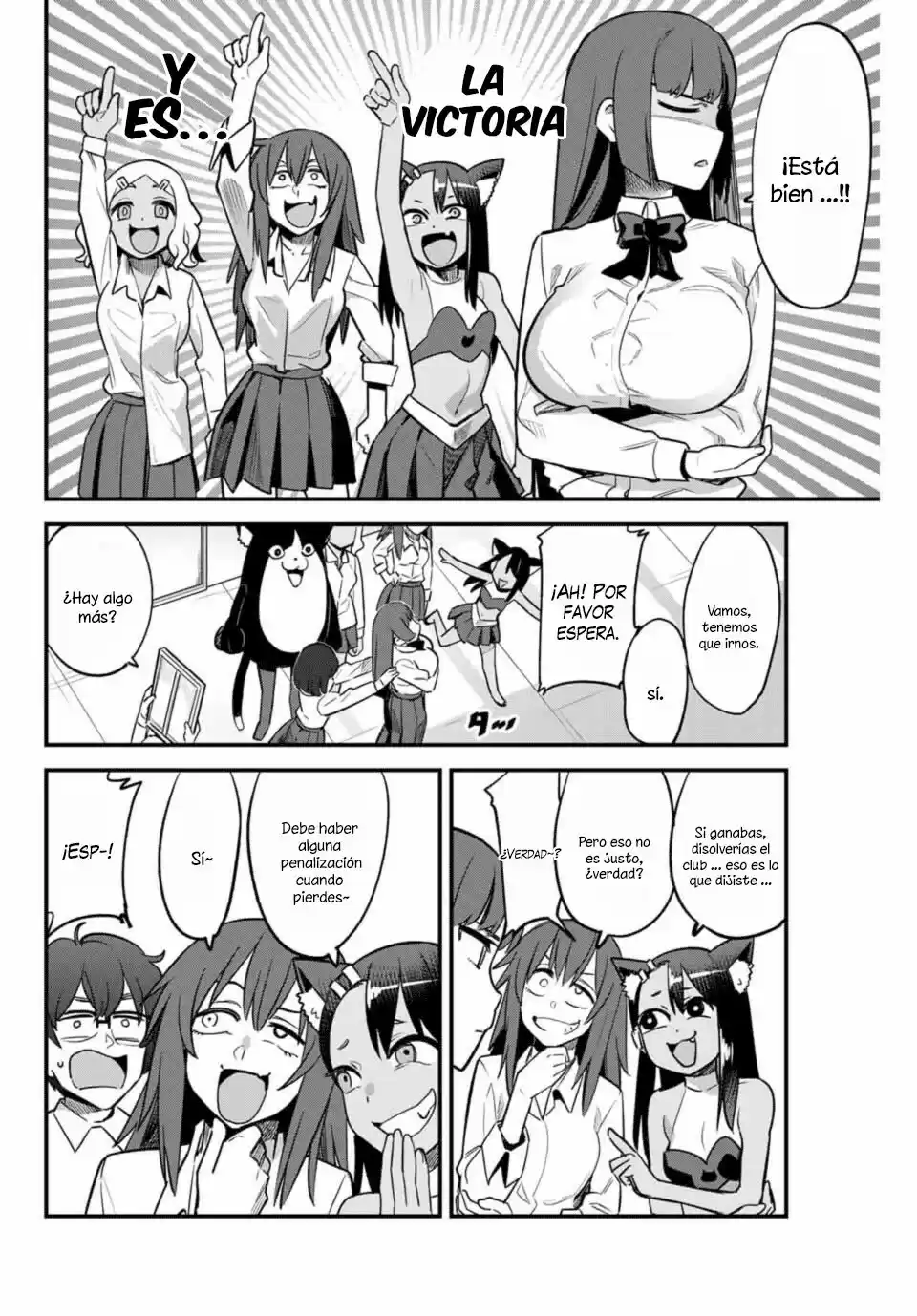 Ijiranaide, Nagatoro-san Capitulo 47: Senpai, ella dice que hay “amor” página 6