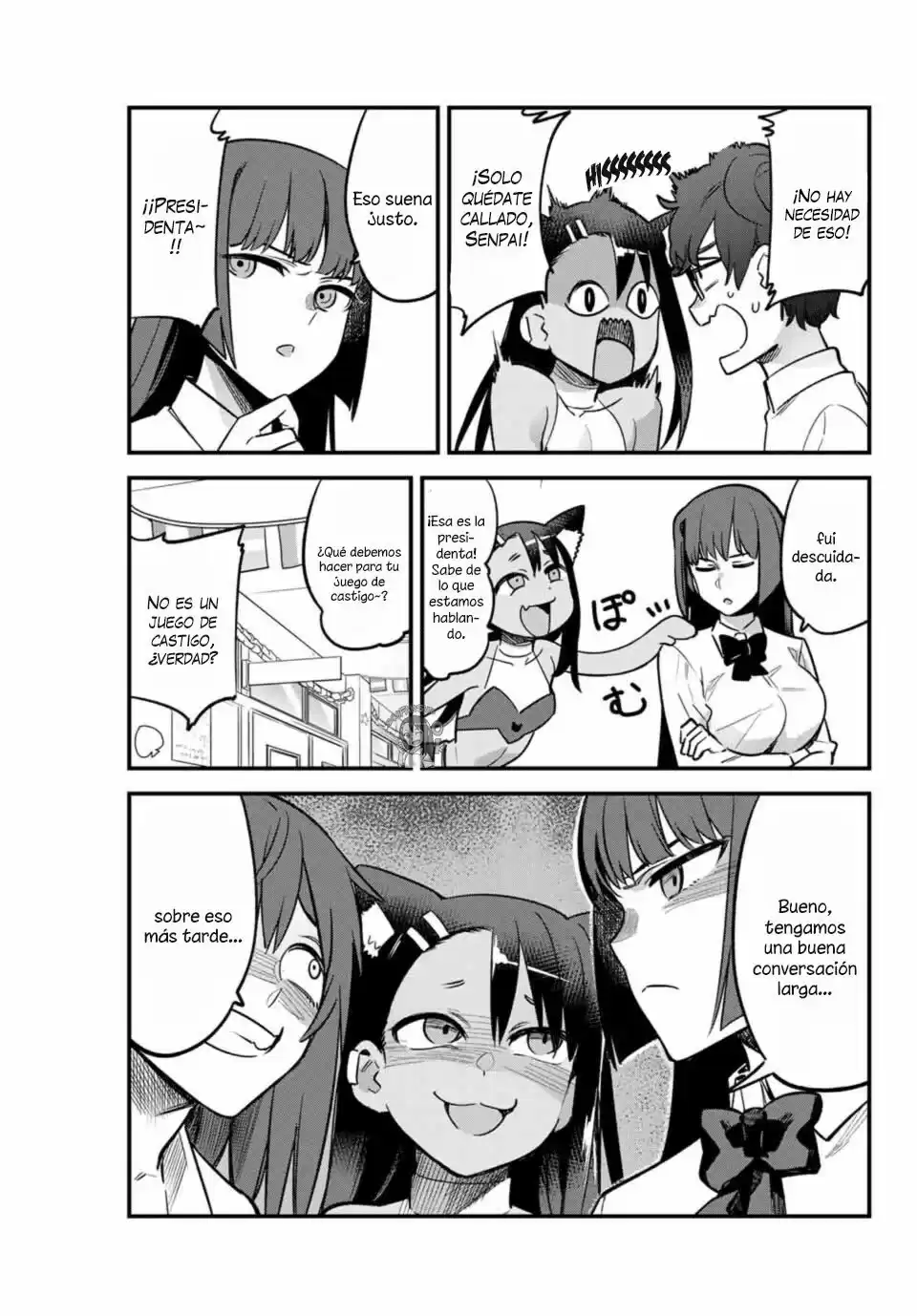 Ijiranaide, Nagatoro-san Capitulo 47: Senpai, ella dice que hay “amor” página 7