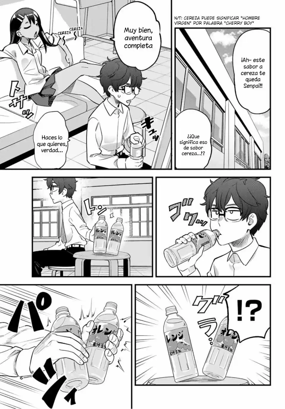 Ijiranaide, Nagatoro-san Capitulo 32: Senpai, te hace falta el espíritu de aventura página 6