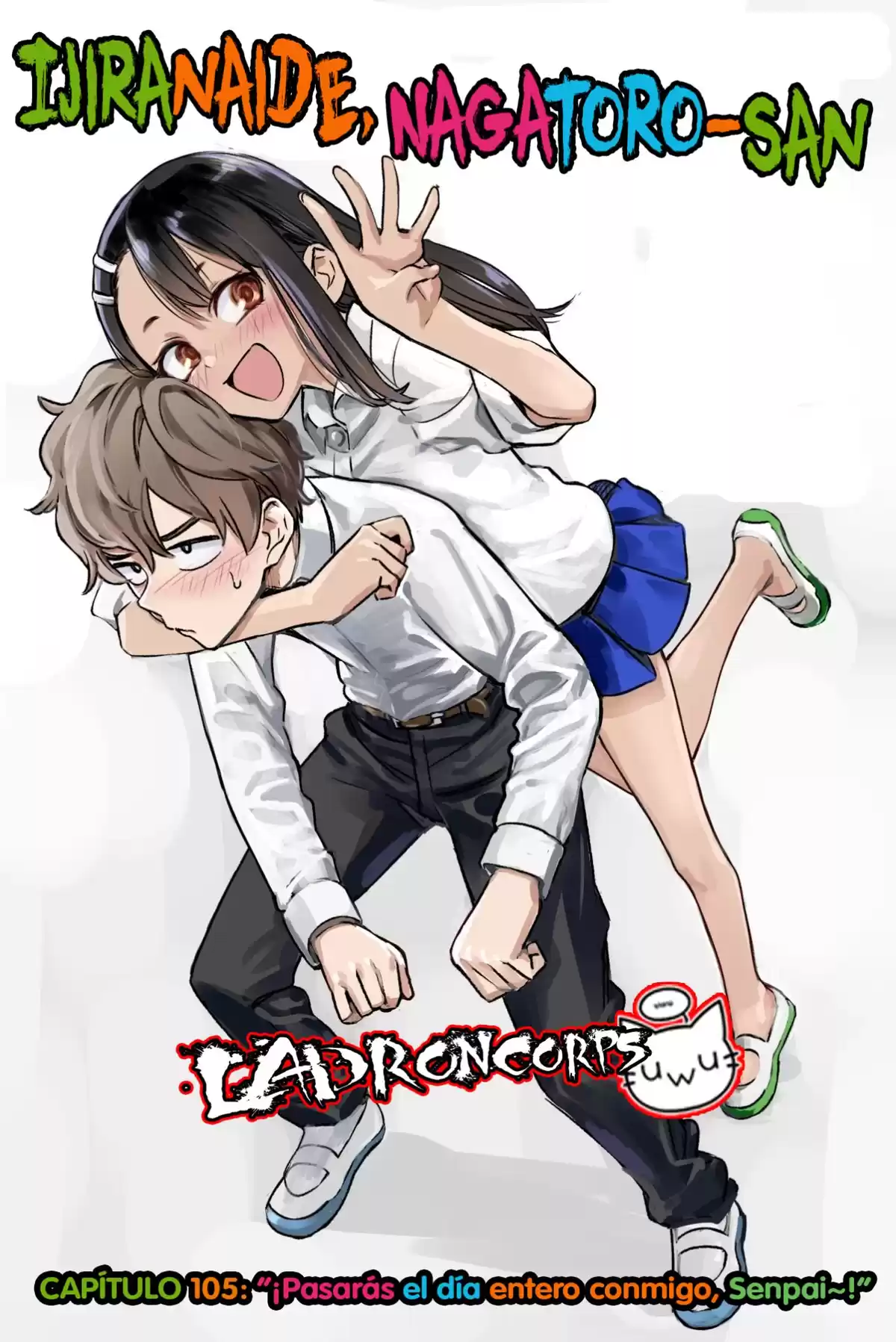 Ijiranaide, Nagatoro-san Capitulo 106: ¡Vas a pasar todo el día conmigo, Senpai~! página 1