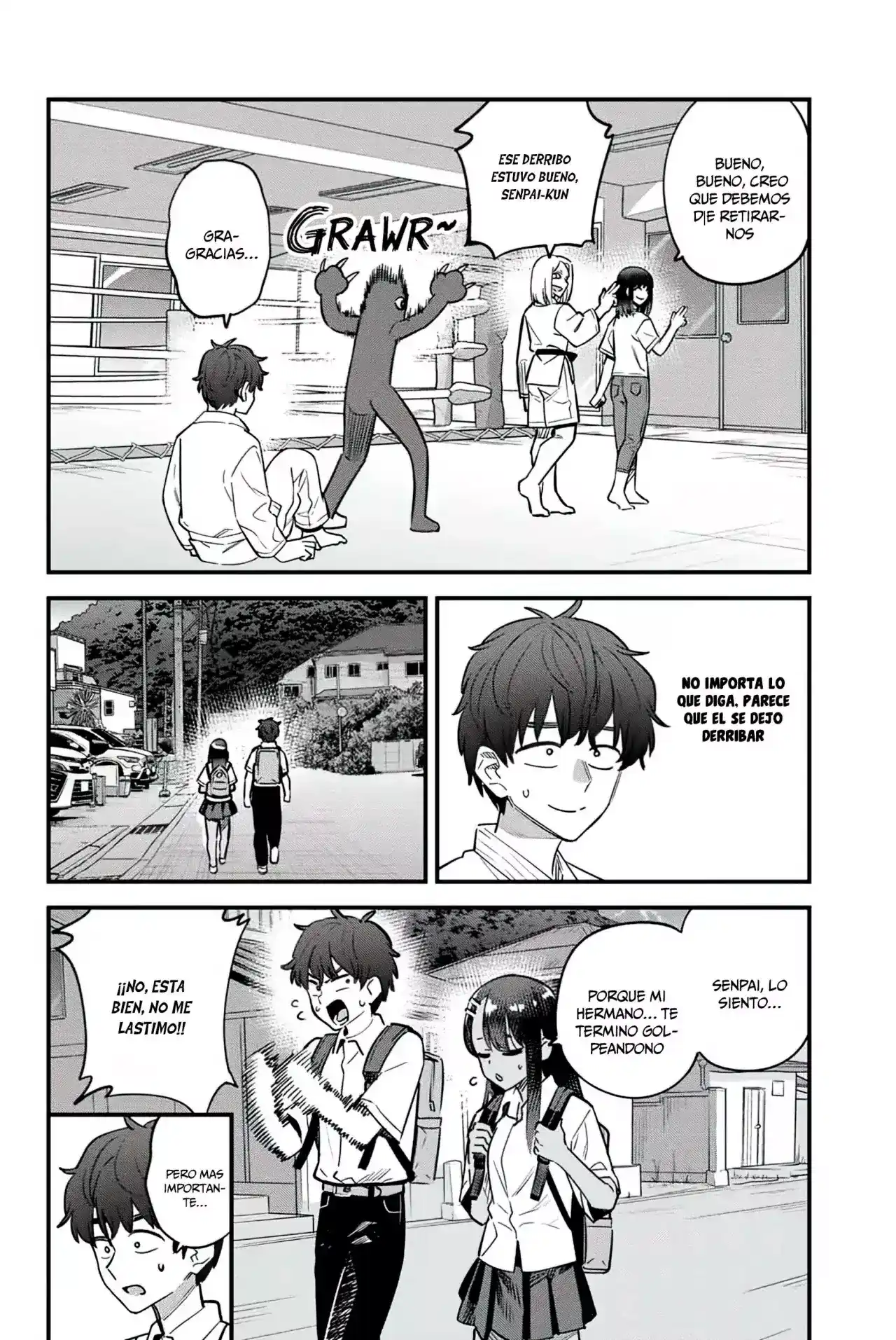 Ijiranaide, Nagatoro-san Capitulo 153: Mi senpai página 7