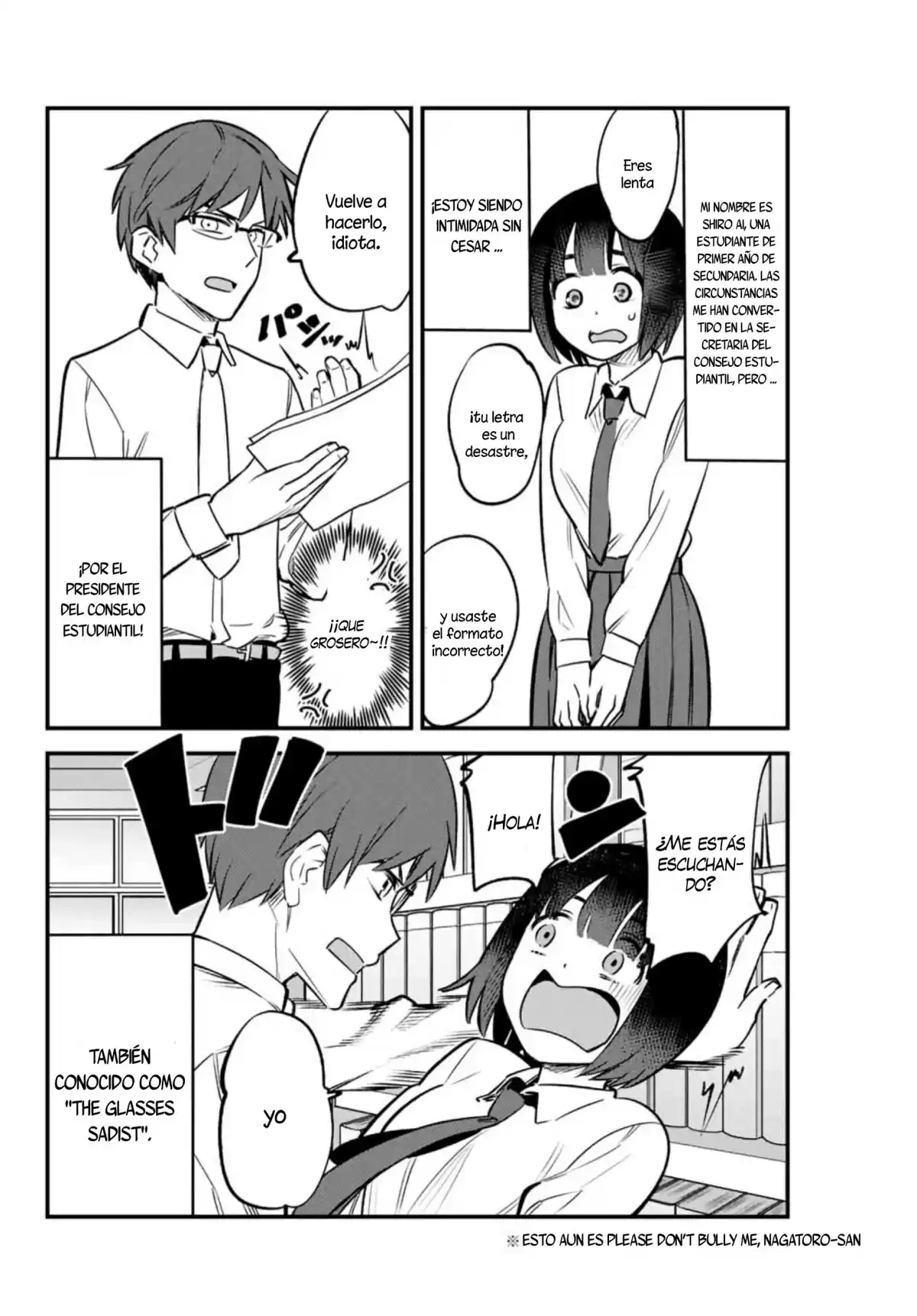 Ijiranaide, Nagatoro-san Capitulo 55: Senpai, ¿entonces lees manga shoujo?~ página 3