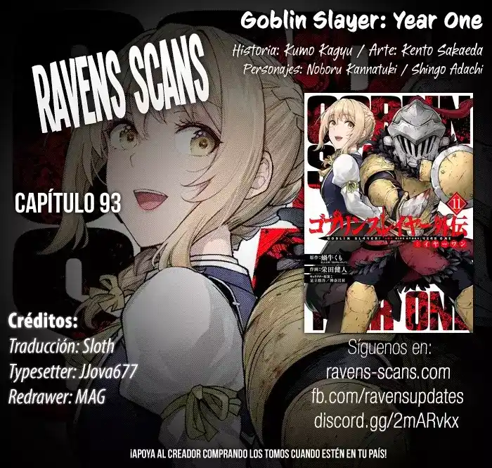 Goblin Slayer: Year One Capitulo 93 página 1