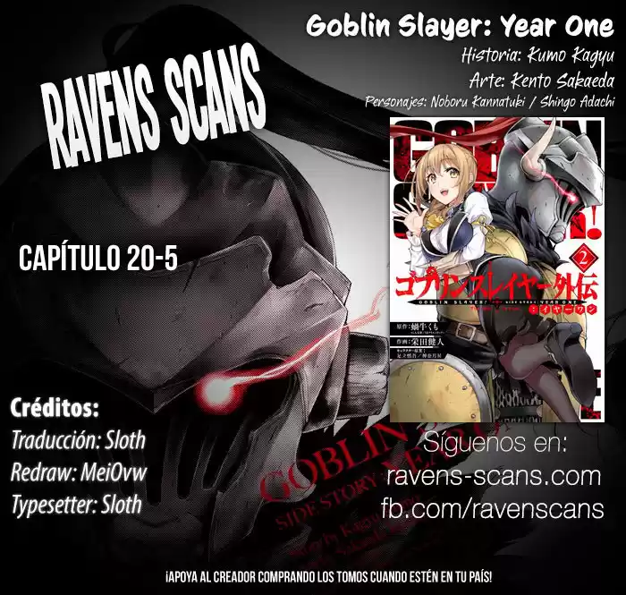 Goblin Slayer: Year One Capitulo 20.5 página 1