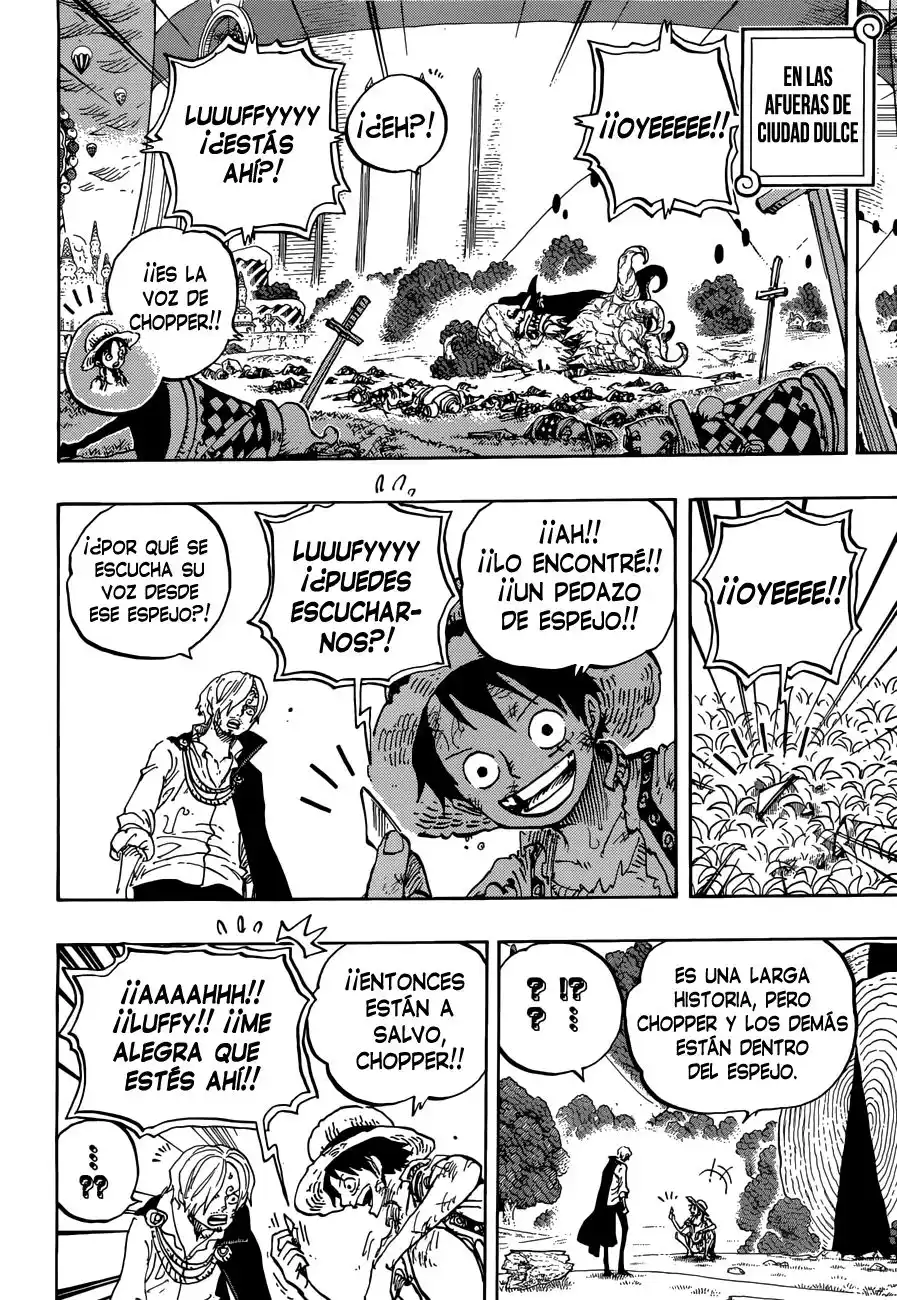 ONE PIECE Capitulo 857: Torre página 5