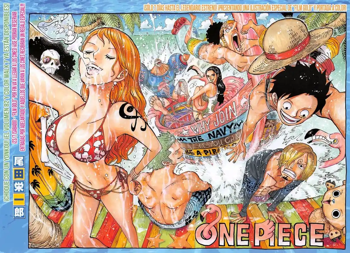 ONE PIECE Capitulo 832: El Reino Germa página 3