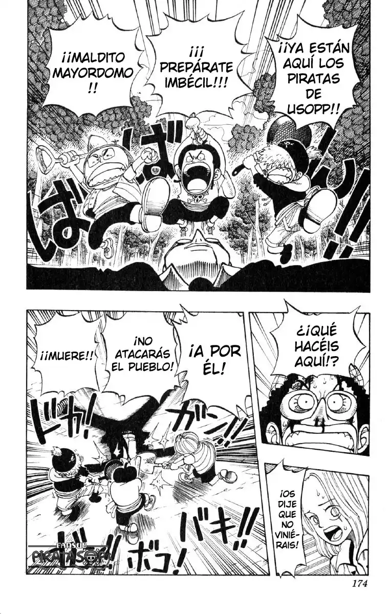 ONE PIECE Capitulo 35: "Nueva cuesta" página 4