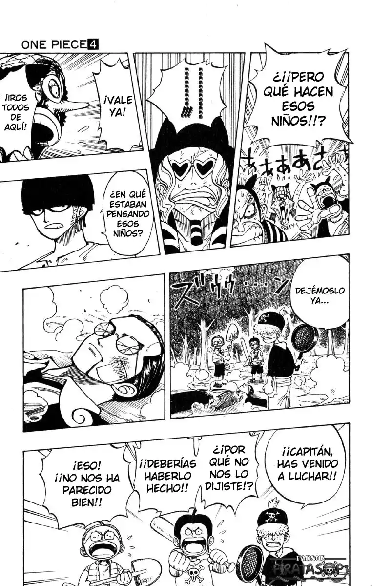 ONE PIECE Capitulo 35: "Nueva cuesta" página 5