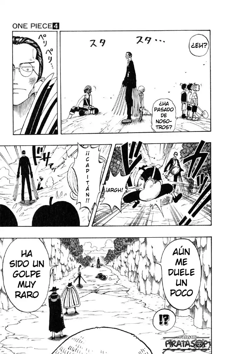 ONE PIECE Capitulo 35: "Nueva cuesta" página 7