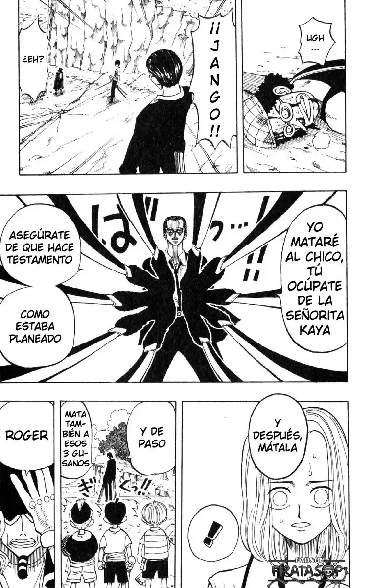 ONE PIECE Capitulo 35: "Nueva cuesta" página 9