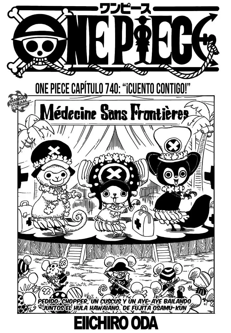 ONE PIECE Capitulo 740 página 2