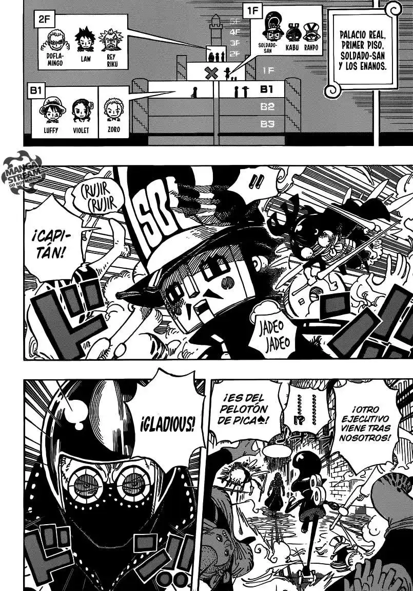 ONE PIECE Capitulo 740 página 5