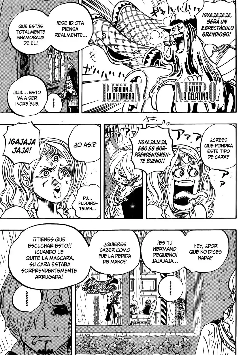 ONE PIECE Capitulo 851: Colilla de cigarro página 7