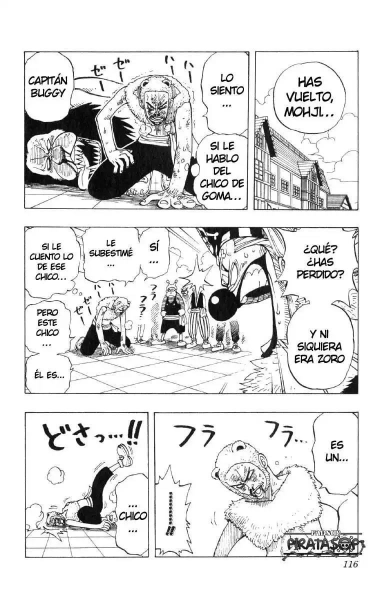 ONE PIECE Capitulo 14: "¡¡Imprudente!!" página 2