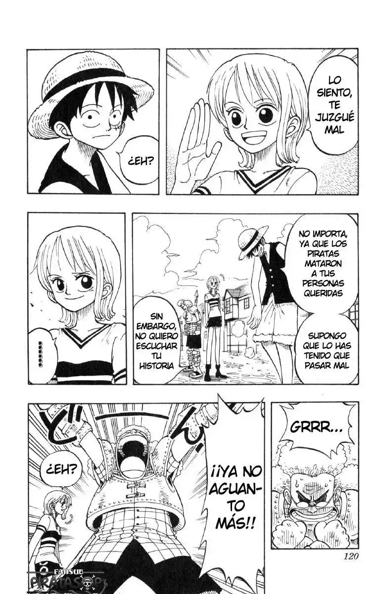 ONE PIECE Capitulo 14: "¡¡Imprudente!!" página 6