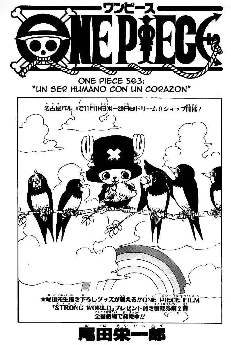 ONE PIECE Capitulo 563 página 2