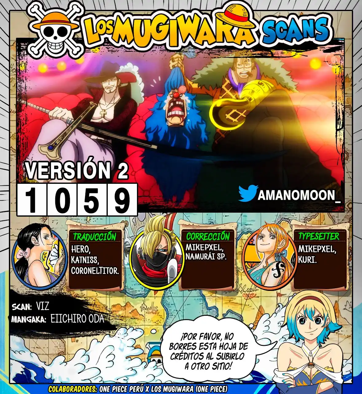 ONE PIECE Capitulo 1059 página 1