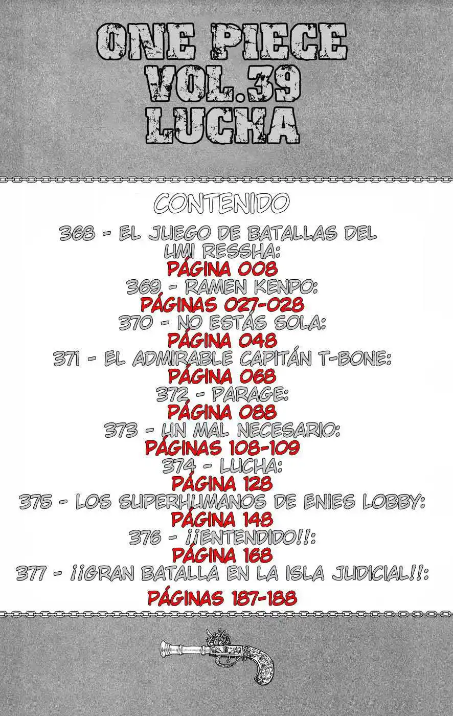 ONE PIECE Capitulo 368 página 4