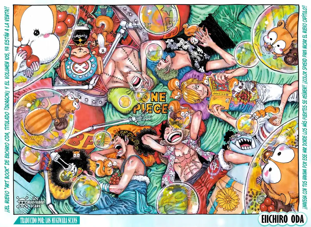 ONE PIECE Capitulo 1081: "Kuzan, el décimo Capitán de los Piratas de Barbanegra" página 3