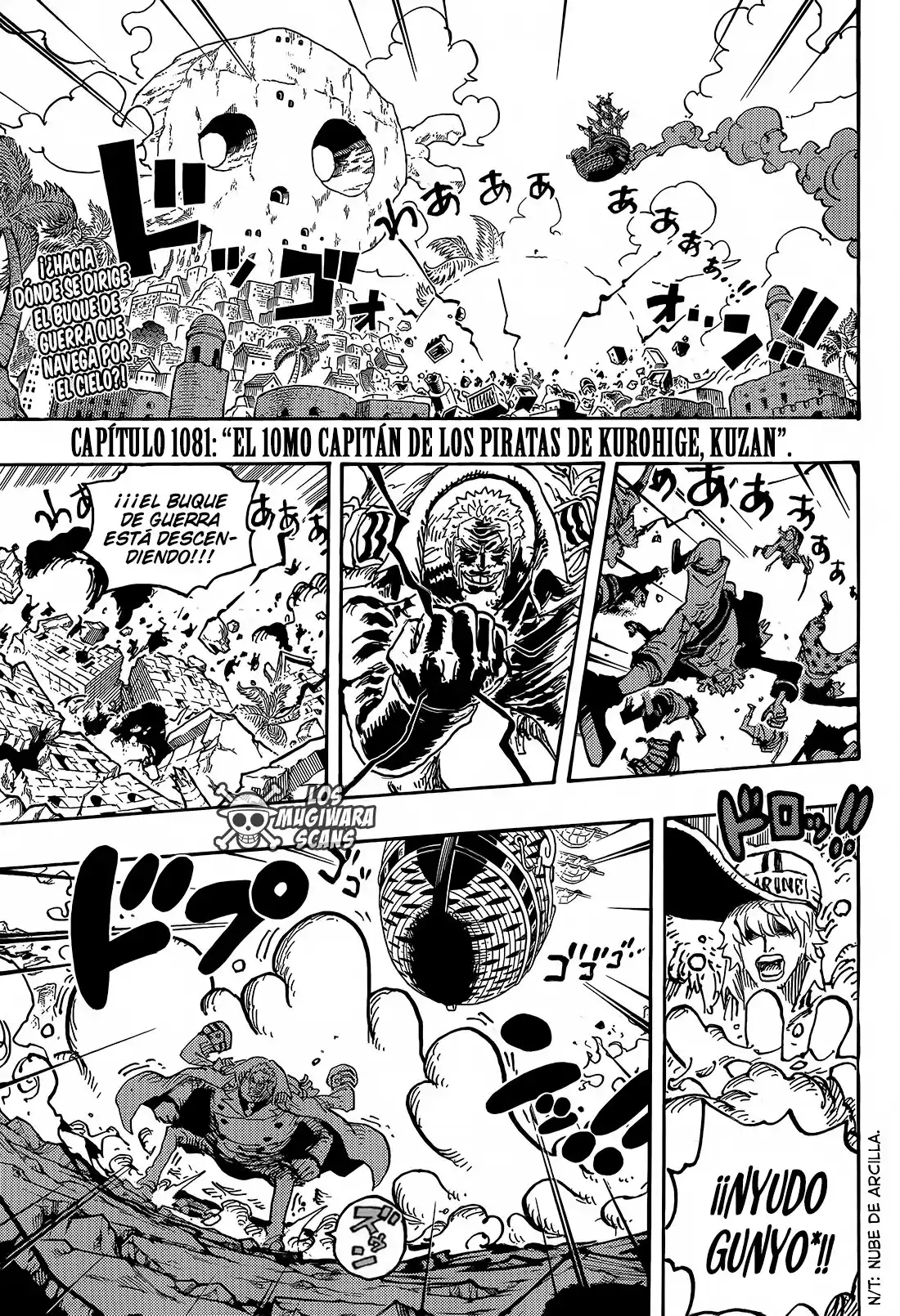 ONE PIECE Capitulo 1081: "Kuzan, el décimo Capitán de los Piratas de Barbanegra" página 4