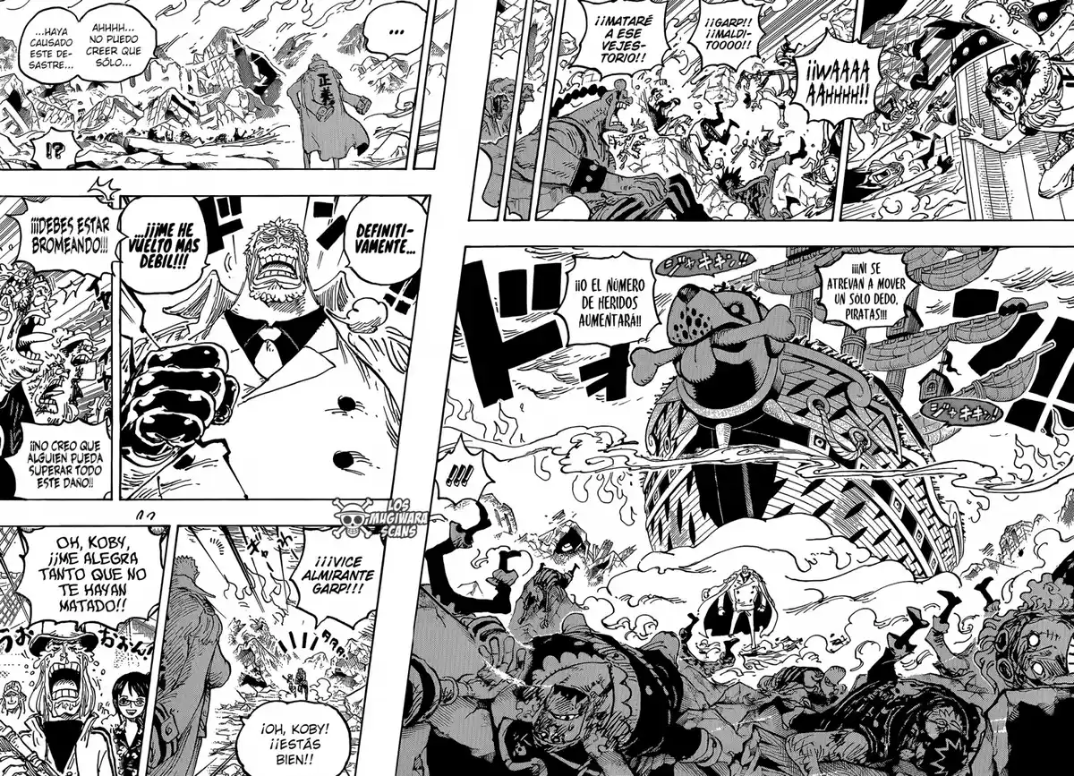 ONE PIECE Capitulo 1081: "Kuzan, el décimo Capitán de los Piratas de Barbanegra" página 5