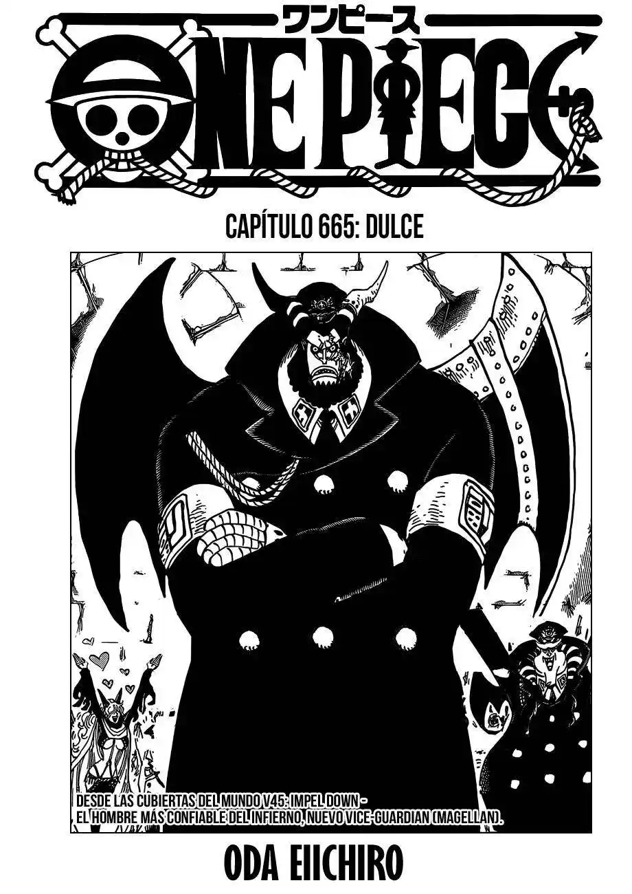 ONE PIECE Capitulo 665 página 2