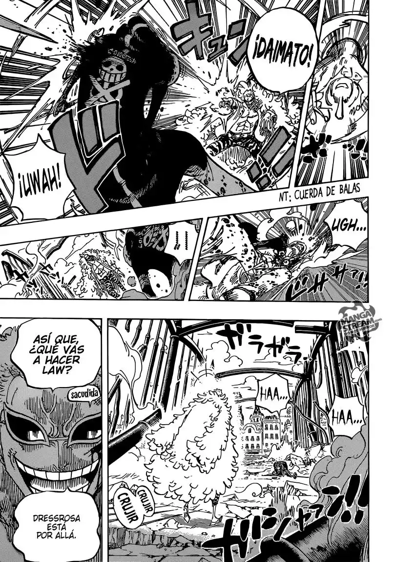 ONE PIECE Capitulo 729 página 6