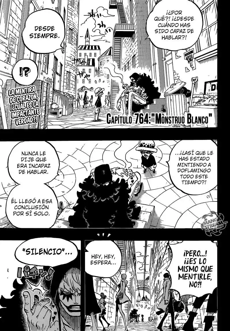 ONE PIECE Capitulo 764: ONE PIECE 764 página 4