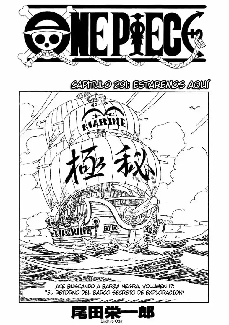 ONE PIECE Capitulo 291 página 1