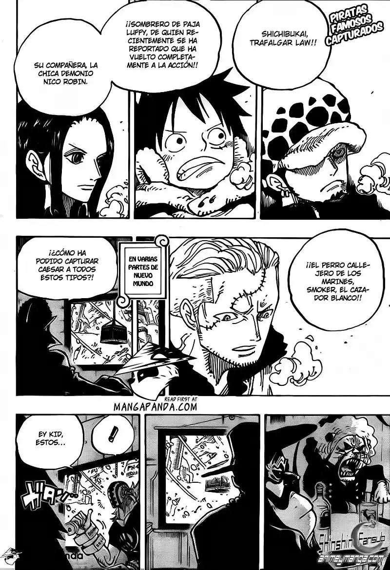 ONE PIECE Capitulo 677 página 2