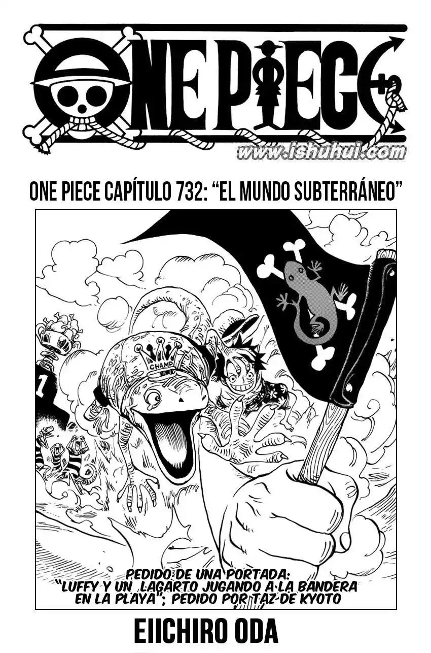 ONE PIECE Capitulo 732 página 2