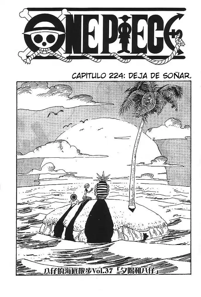 ONE PIECE Capitulo 224 página 1