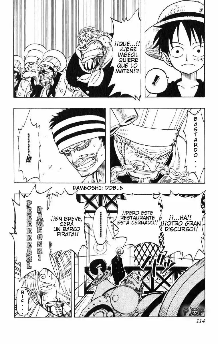 ONE PIECE Capitulo 59: "Deuda" página 6