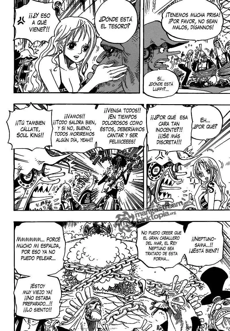 ONE PIECE Capitulo 614 página 4