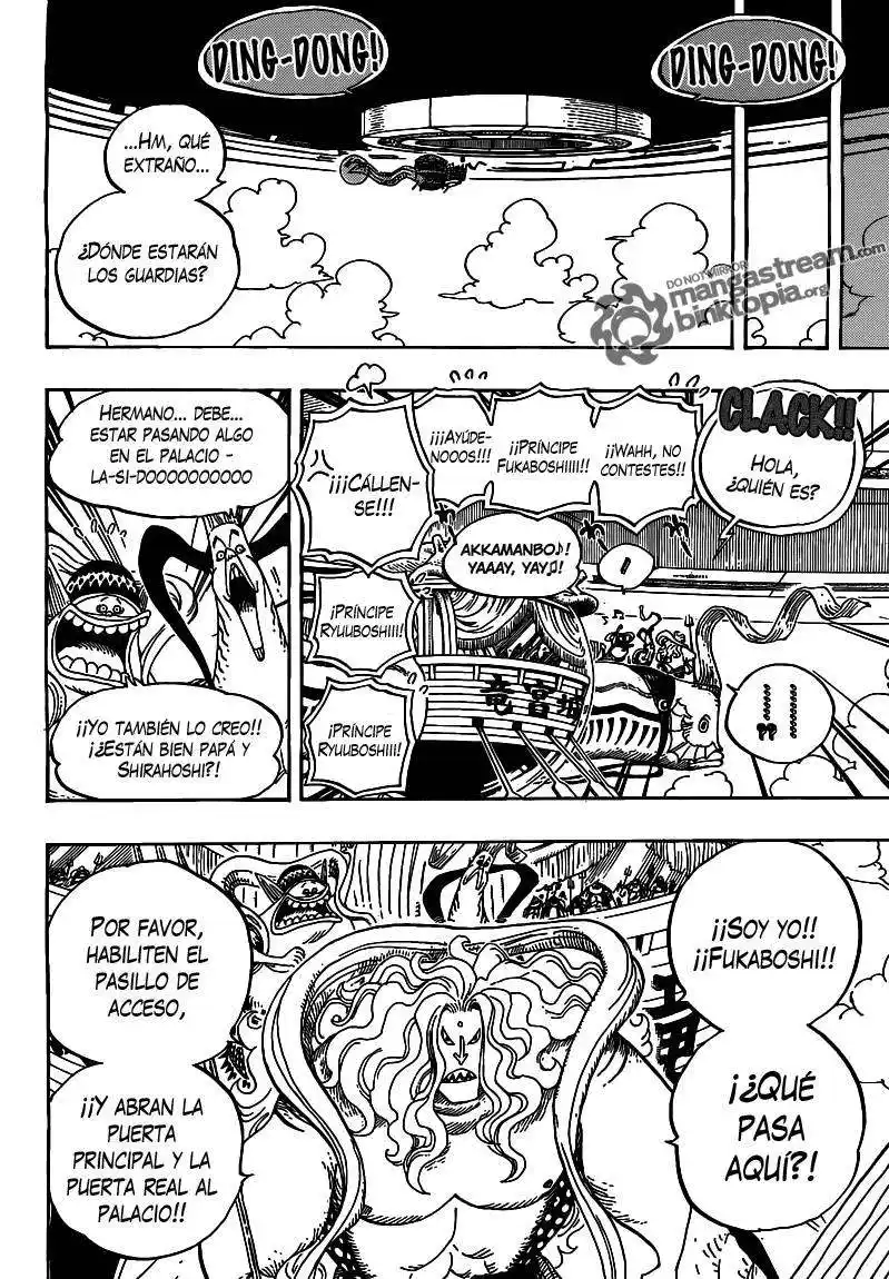 ONE PIECE Capitulo 614 página 6