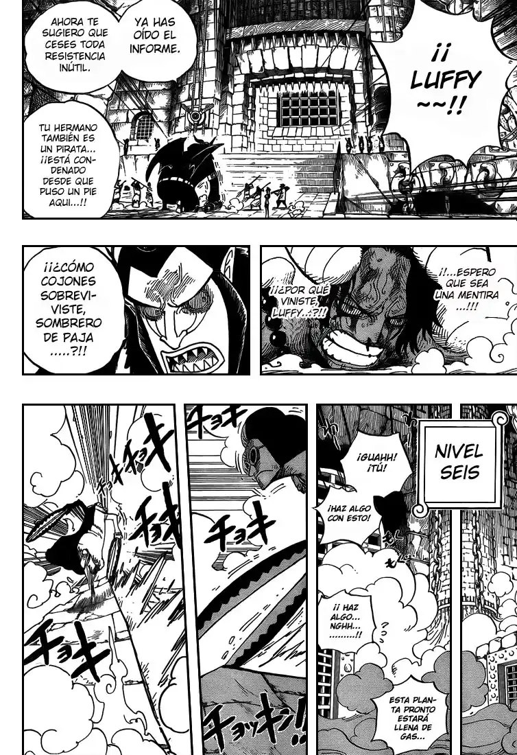 ONE PIECE Capitulo 540 página 8