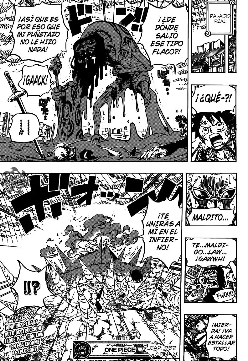 ONE PIECE Capitulo 782 página 18