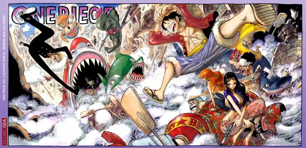 ONE PIECE Capitulo 612 página 3