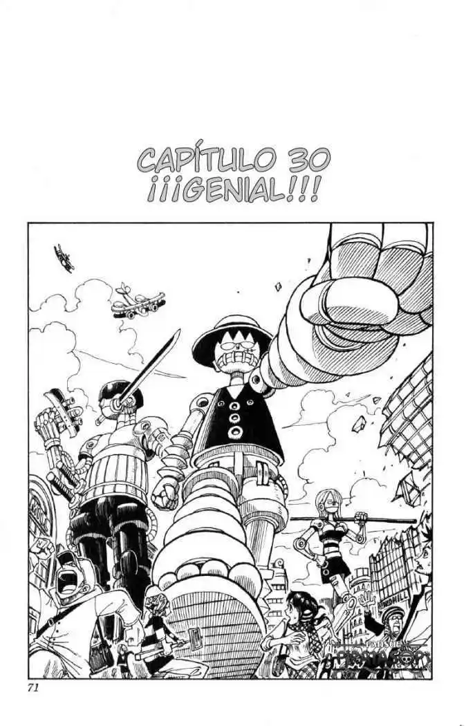 ONE PIECE Capitulo 30: "¡¡Genial!!" página 2