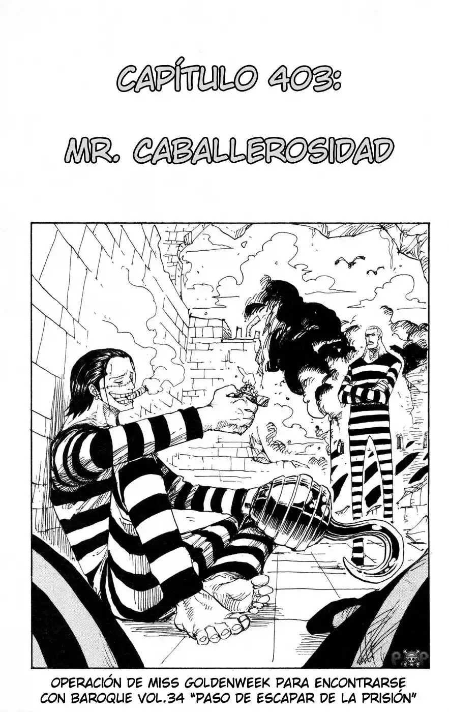 ONE PIECE Capitulo 403 página 1