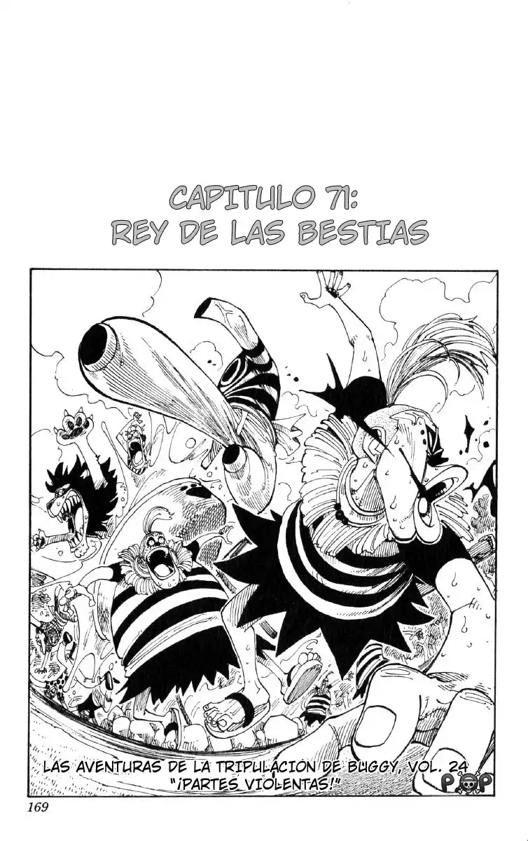 ONE PIECE Capitulo 71 página 1