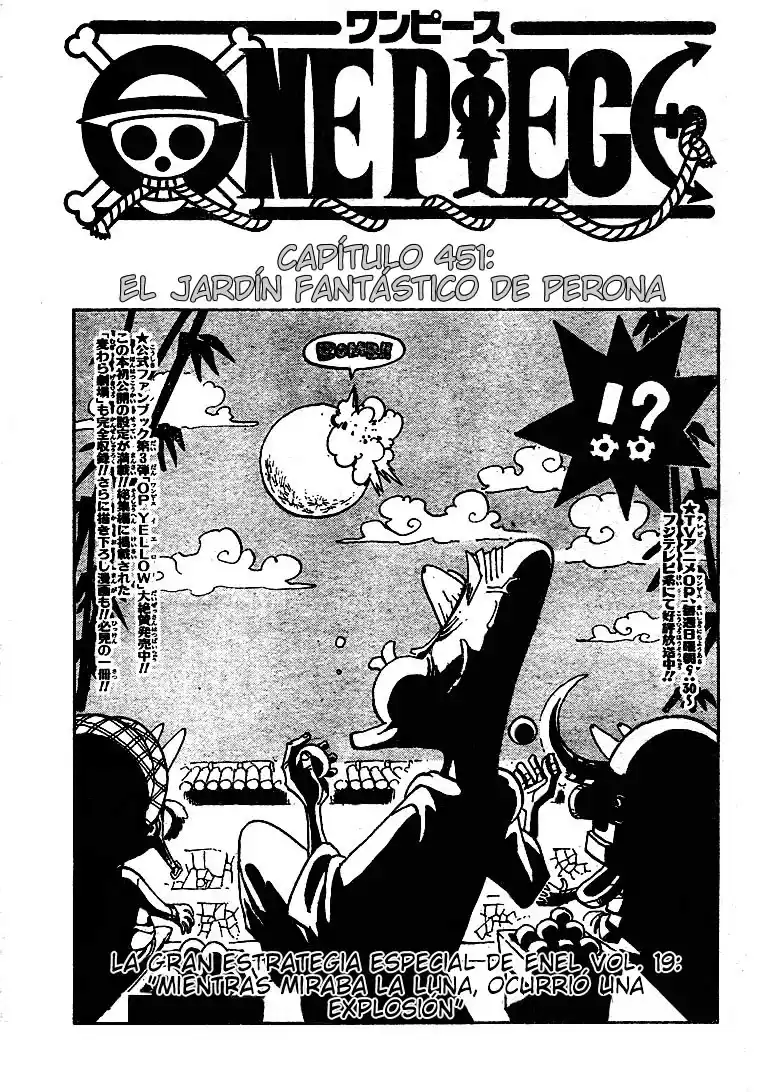 ONE PIECE Capitulo 451 página 2