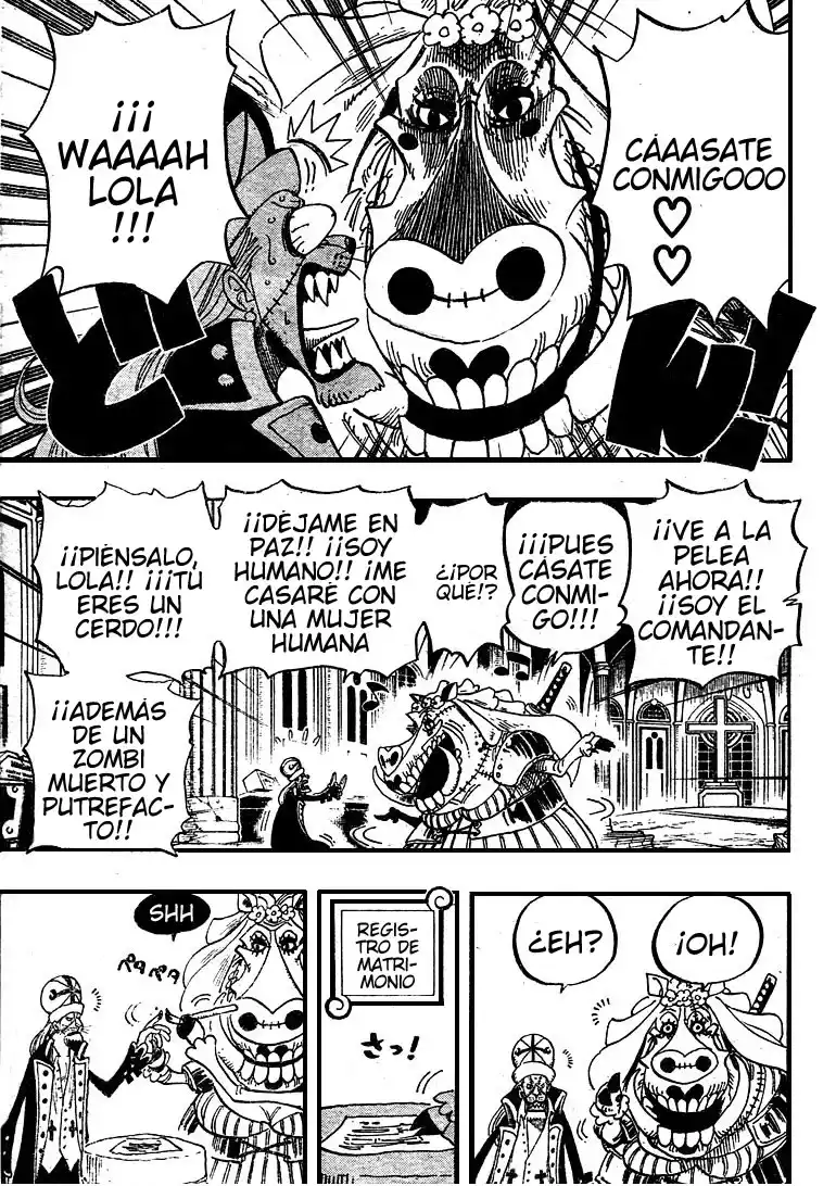 ONE PIECE Capitulo 451 página 4